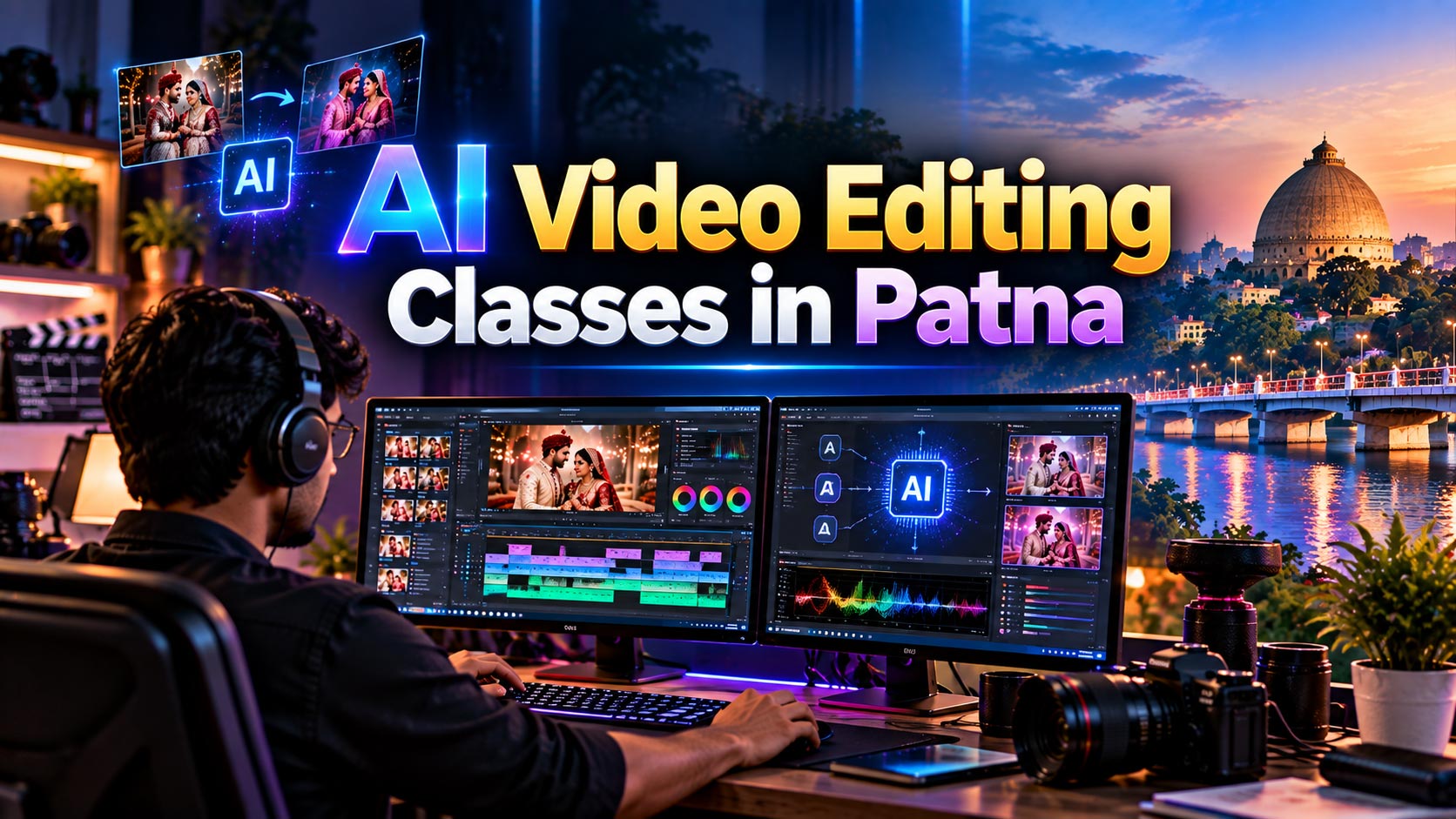 AI Video Editing Classes in Patna - Next-Gen AI Editing Course at Quick Art Photography Academy