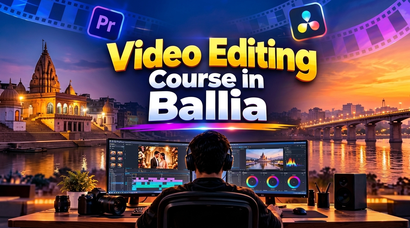 Video Editing Course in Ballia UP - Quick Art Photography Academy