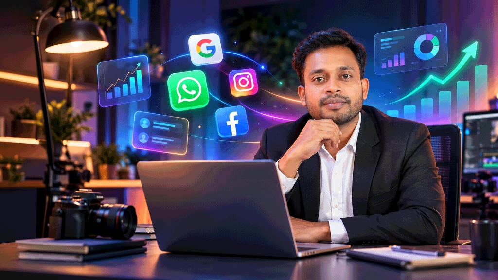 Free AI Digital Marketing Course in Siwan Bihar - Quick Art Photography Academy