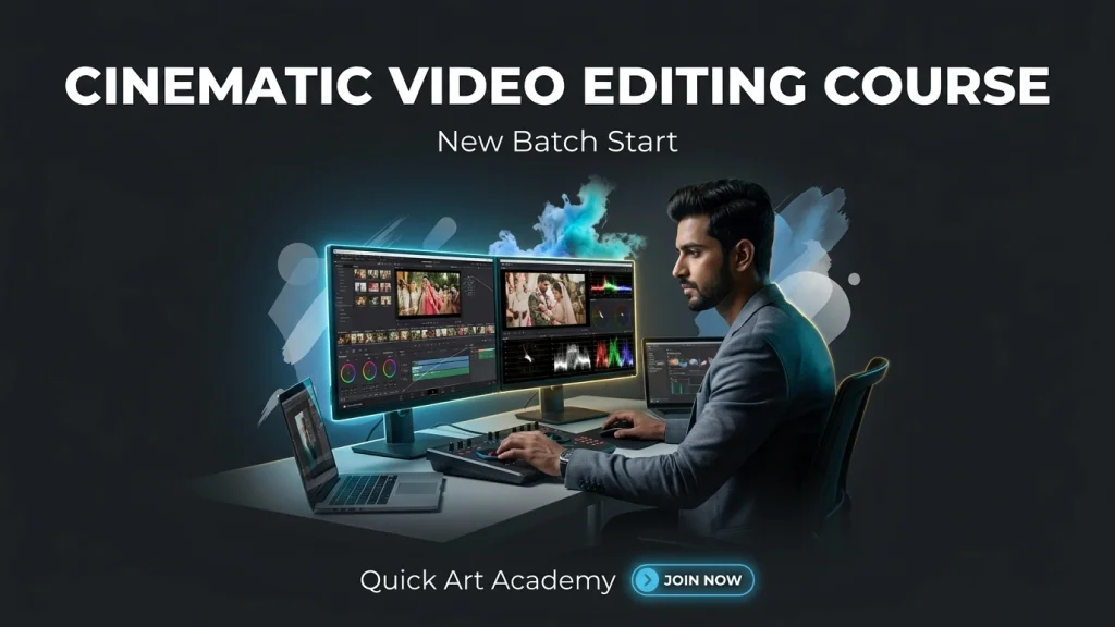 Cinematic Wedding Video Editing Course in Hindi by Anil Sharma