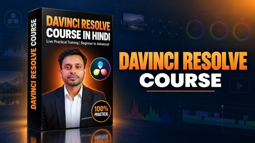 DaVinci Resolve Course in Hindi – Color Grading Masterclass
