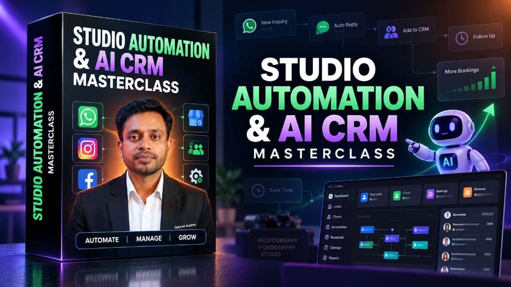 Studio Automation & AI CRM Masterclass by Anil Sharma