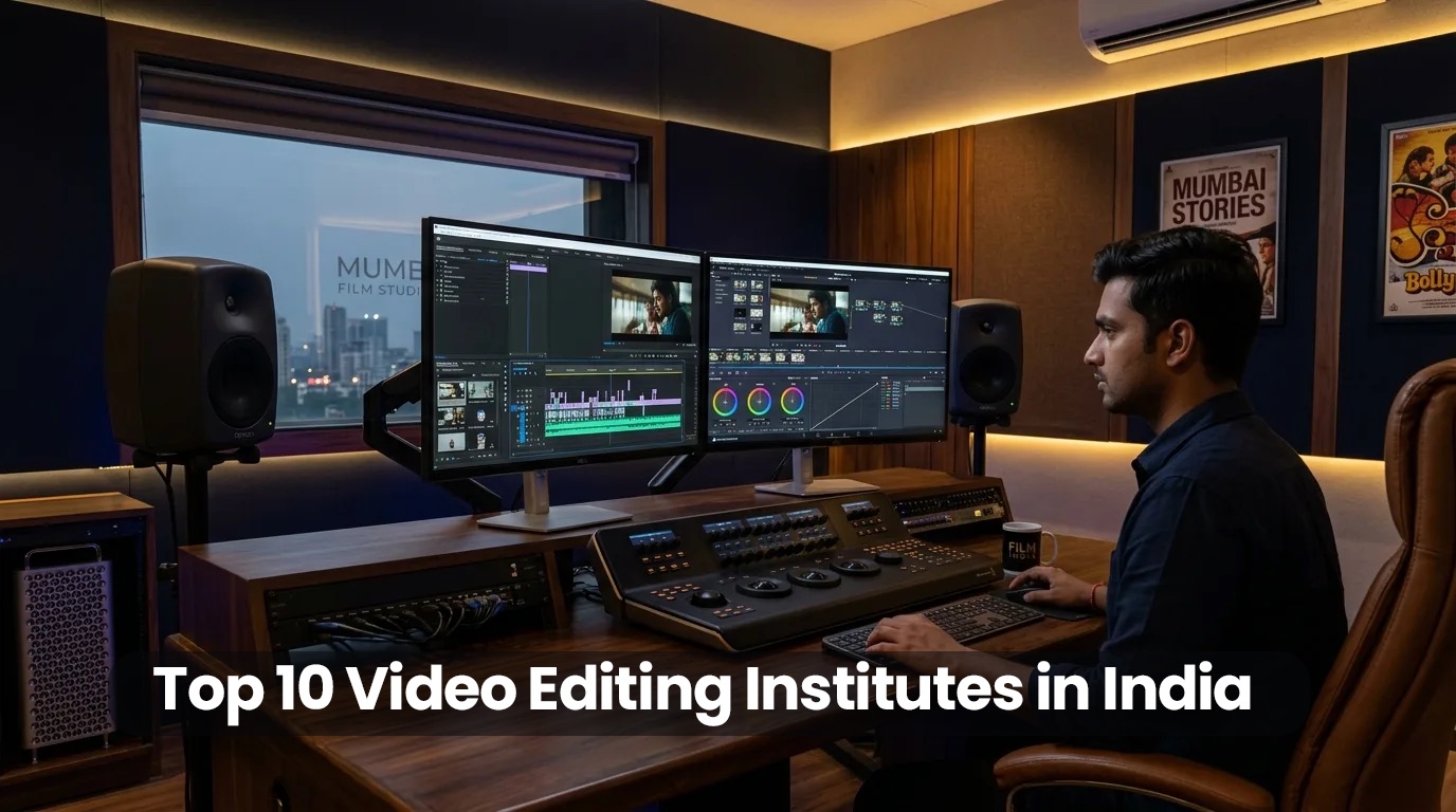 Top 10 Video Editing Institutes in India – Best Video Editing Course in India