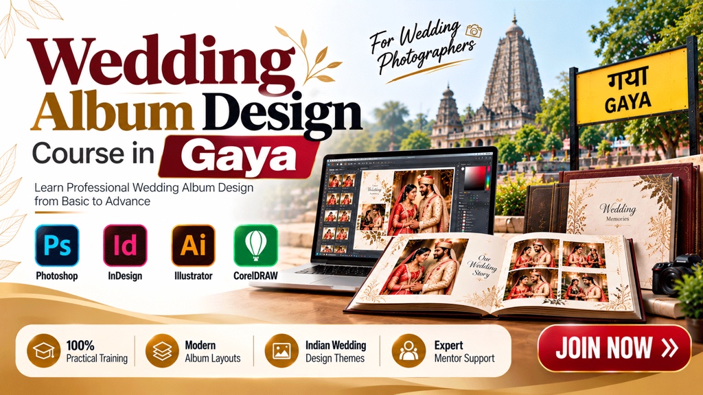 Wedding Album Design Course in Gaya - Quick Art Photography Academy