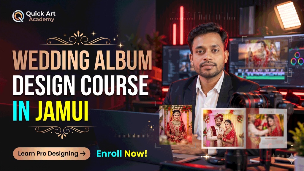 Wedding Album Design Course in Jamui - Quick Art Photography Academy