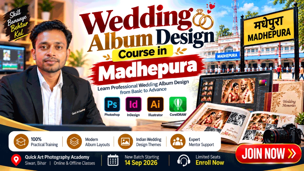 Wedding Album Design Course in Lakhisarai