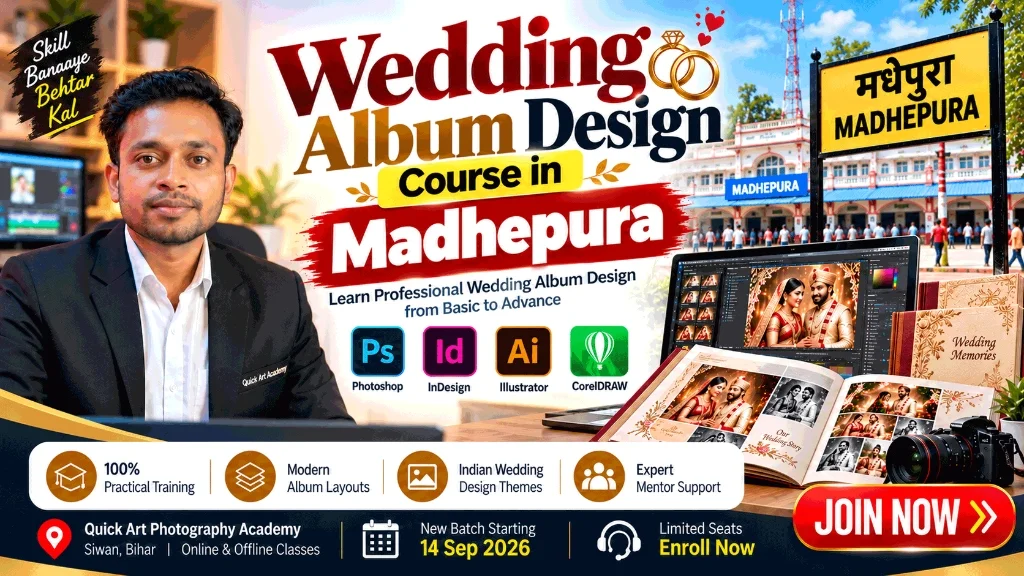 Wedding Album Design Course in Lakhisarai
