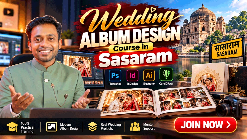 Wedding Album Design Course in Sasaram - Quick Art Photography Academy