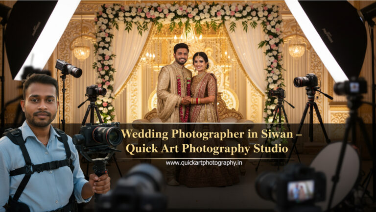 Wedding Photographer in Siwan | Quick Art Photography Academy