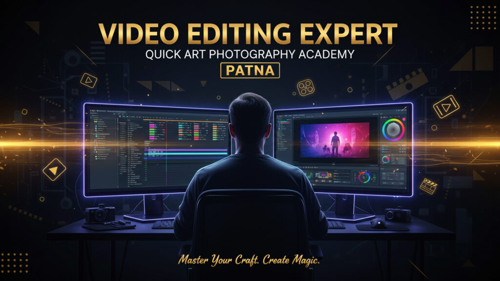 Video Editing Expert in Patna | Quick Art Photography Academy